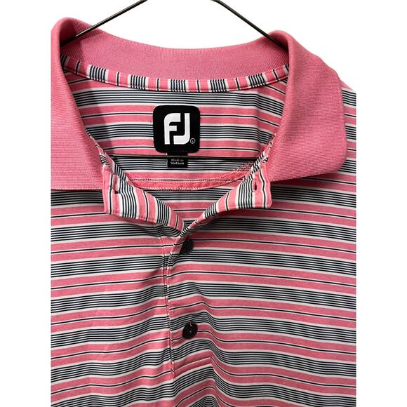Footjoy Pink Polo - Picture 2 of 4